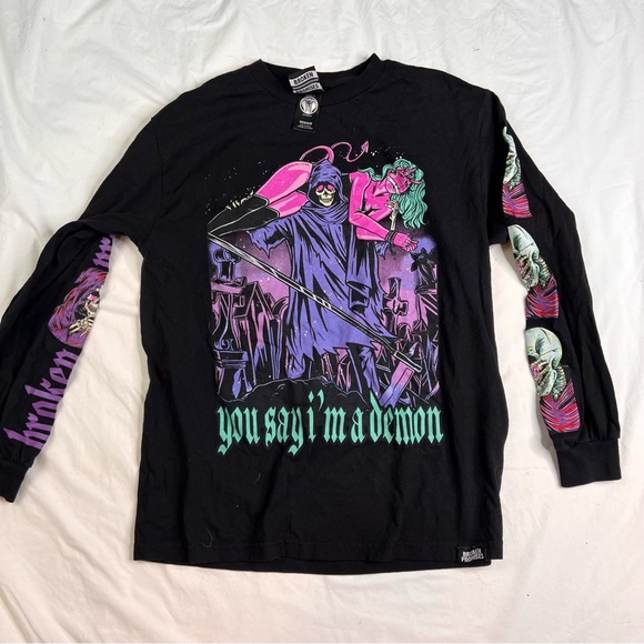 broken promises Other - Broken Promises T-Shirt Sz Medium “You Say I Am A Demo Double-Sided Tee L030225